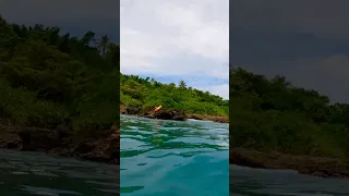 The risks of surfing sketchier waves… we got the board but there were cuts & dings to pay for it 😬