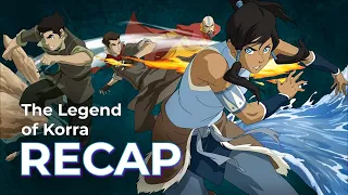 the legend of korra recap full series