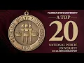 Academic Excellence Propels FSU into Top 20 Rankings Again