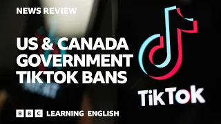 us u0026 canada government tiktok bans bbc news review