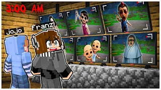 FRANZ & JOJO MEMANTAU SEMUA CCTV HANTU DURIAN RUNTUH di MINECRAFT!