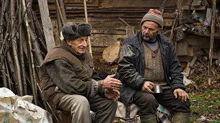 Survival of two old lonely brothers with faith in a mountain village far from civilization