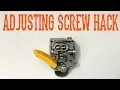 How To Adjust a Carburetor Without a Special Tool