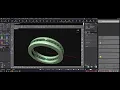 Bulgari ring replica - Matrix Gold