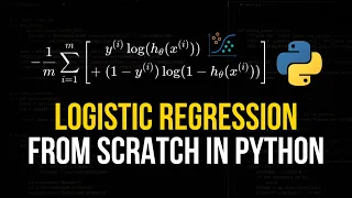 Logistic Regression From Scratch in Python Mathematical