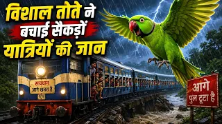विशाल तोते ने बचाई सैकड़ों यात्रियों की जान | Hindi Kahani | Hindi Story | Kahaniya | Moral Stories