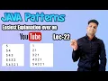 Number pattern programs in java Lec-22