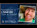 Foundation 6 Total CMS Dynamic menus and more