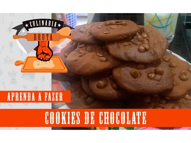 CULINÁRIA BRUTA #81 COOKIES DE CHOCOLATE