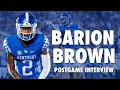 Barion Brown called his shot predicted Kickoff Return Touc own in Kentucky Football Debut