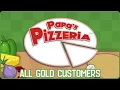 Papa s Pizzeria - All Gold Customers