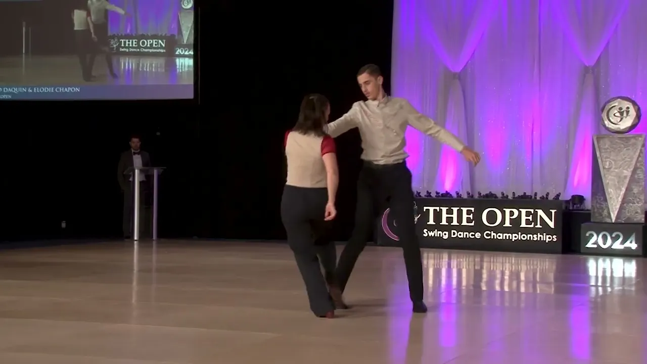 Diego Daquin and Elodie Chapon - Pro-Am Open Leader Finalist - The Open 2024
