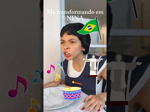 Me transformando em Nina - Dudda Maryah #shorts