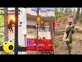 Lagu Stupid monkeys climb on high voltage electricity, end up being burned by the electricity