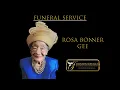 Rosa Bonner Gee
