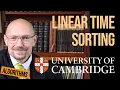 Algorithms how to sort in linear time counting sort bucket sort radix sort