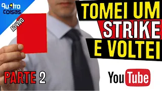 PARTE 2: A HISTÓRIA COMPLETA: PRIMEIRA LIVE DEPOIS DE SER SUSPENSO DO YOUTUBE