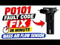 P0101 Fault Code Fix in Minutes Symptoms Causes EASY Fix Mass Air Flow Sensor