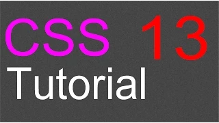 CSS Layout Tutorial - 13