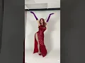 Making a Jessica Rabbit costume aka how I faked an hourglass body shape