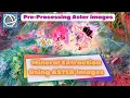 Mineral Extraction using Aster images in the ENVI Pre-processing Aster images