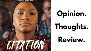 citation netflix movie review by kunle afolayan