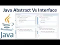 Java Abstract Class Vs Interface