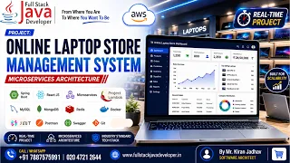 Project Online Computer Store Spring Boot Microservices ReactJS Razorpay By Kiran Jadhav