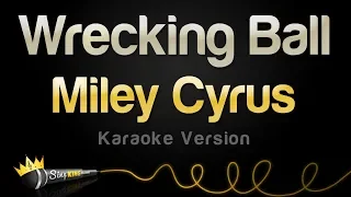 miley cyrus wrecking ball karaoke version 