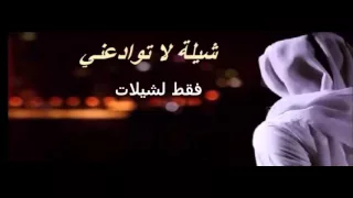 شيلة لا توادعني وتعلن برحيل دندنها