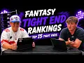 Fantasy Tight End Rankings 2026 Top 15 TEs
