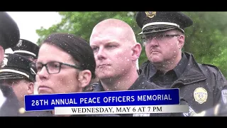 Peace Officers Memorial Ceremony Candlelight Service O Fallon Missouri