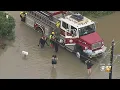 High water rescues conducted after flooding in Seagoville