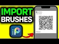 How To Import Brushes In iBisPaint X QR Code