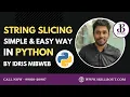 Slicing in python String Slicing by Idris Mibweb SkillBout