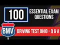 BMV Driving Test Ohio - Driver s Test Questions and Answers 100 Essential Exam Questions