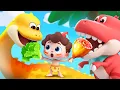 Download Lagu Let's Eat with Dinosaurs | Dinosaurs Song | Good Habits | Nursery Rhymes \u0026 Kids Songs | BabyBus