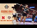 Texas A\u0026M vs. Nebraska: 2025 NCAA volleyball regional final highlights