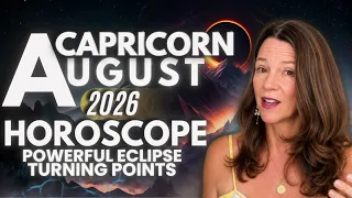 CAPRICORN Sun Moon Rising AUGUST 2026 DESTINED Money Changes Powerful Eclipse Portal