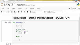 100 Recursion Interview Problem 2 SOLUTION