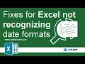 3 easy ways to fix Excel date formats sorting not working