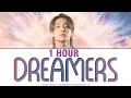 Download Lagu [1 HOUR] Jungkook - Dreamers (Color Coded Lyrics)