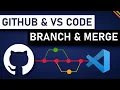 How To Use GitHub with VS Code in 2020 Merge Branch Pull Request Part 5