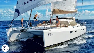 CATAMARAN SAILING in the Caribbean 🌊 (with a crew of 8!)