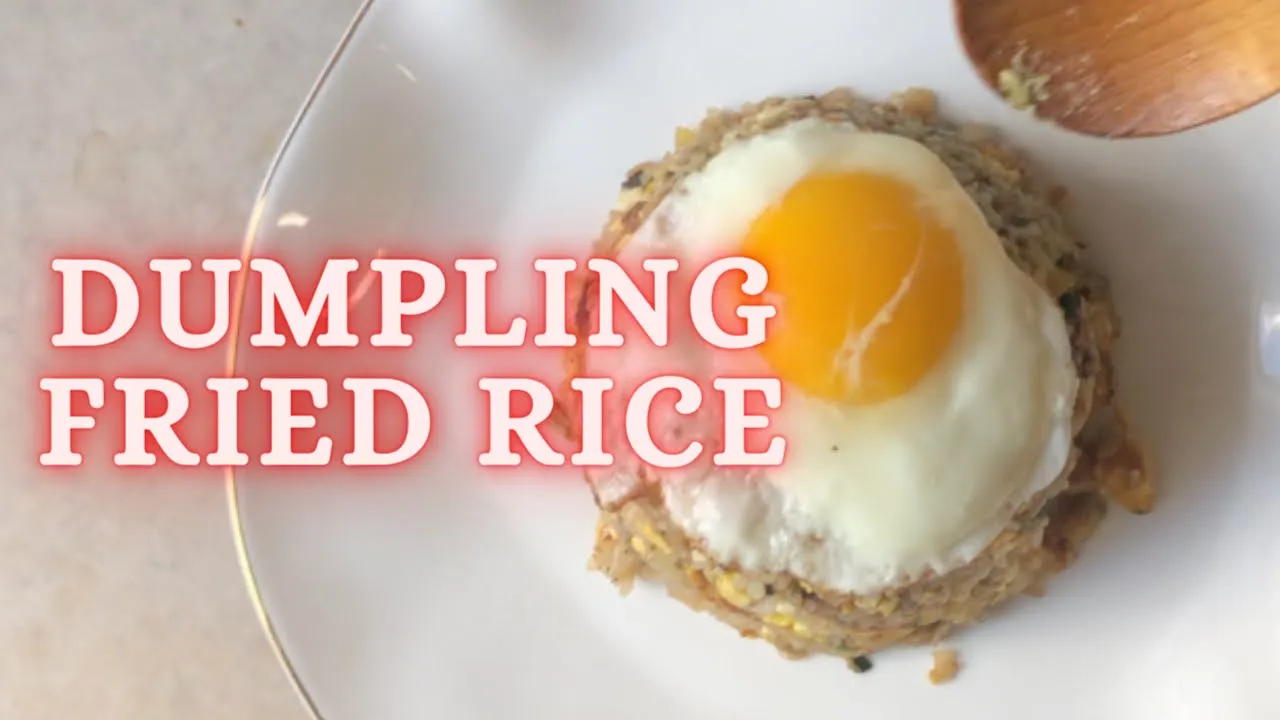 How to Make Dumpling Fried Rice - Fast & Easy Recipe   #Shorts