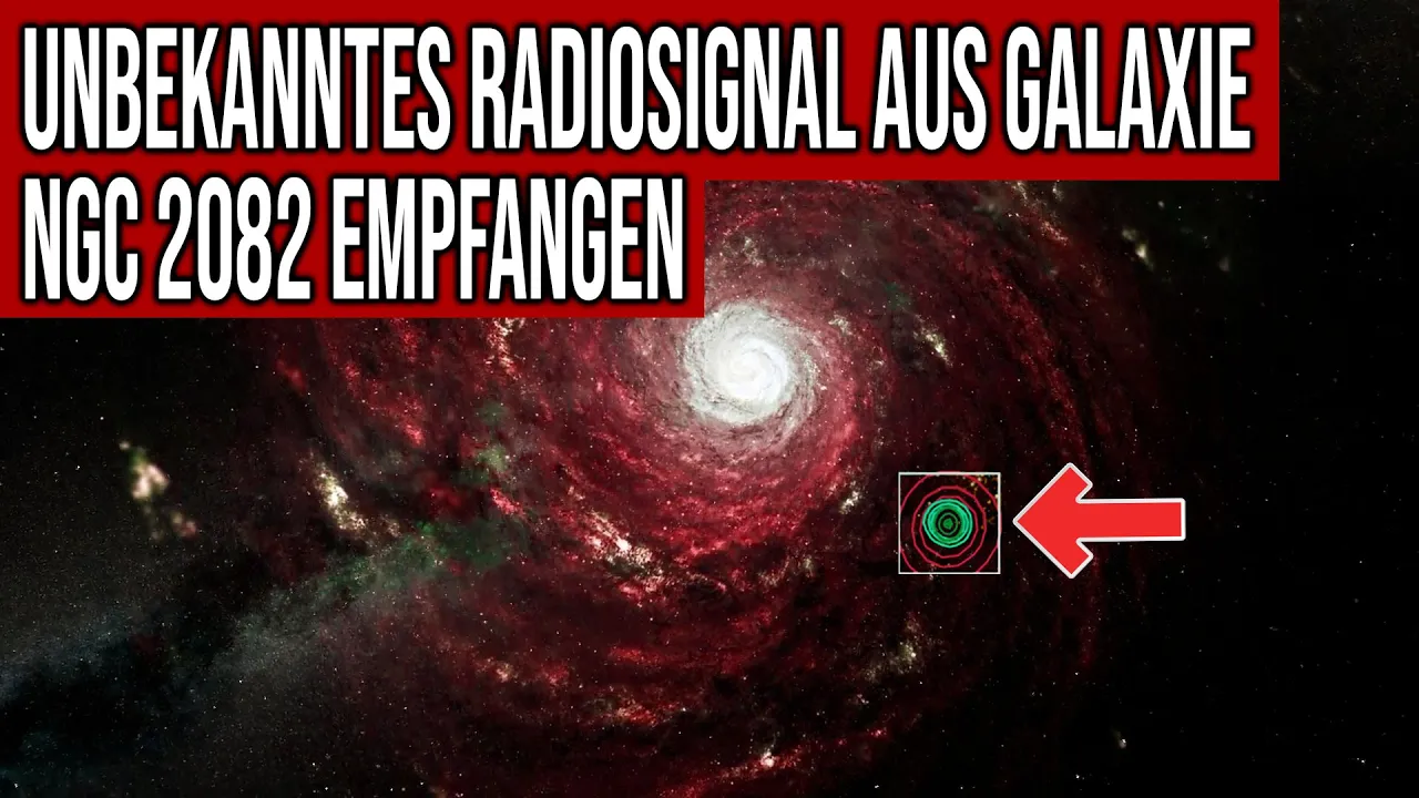 Unbekanntes Radiosignal empfangen - Aus Galaxie NGC 2082