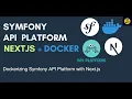 Dockerizing Symfony API Platform and NextJS