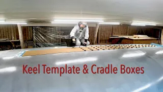 Starting Building The Cradle Boxes For Our 50Ft Sailboat – Ep. 391 RAN Sailing