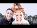 Eiffel Tower for the first time