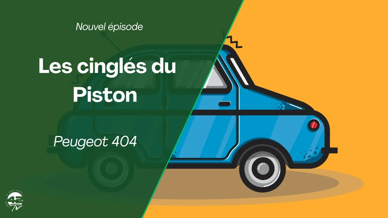 ⁣𝟰𝟮𝗧𝗩 Les cinglés du Piston | Peugeot 404 : la légende des voitures françaises